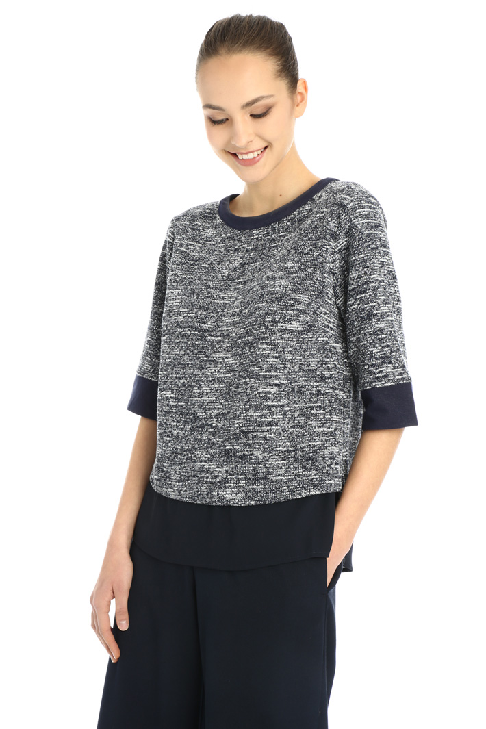Melange sweater Intrend Melange sweater Intrend