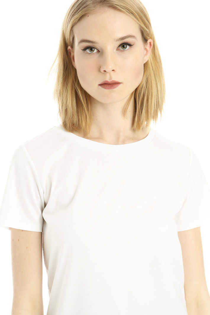 Stretch cotton T-shirt Intrend Stretch cotton T-shirt Intrend