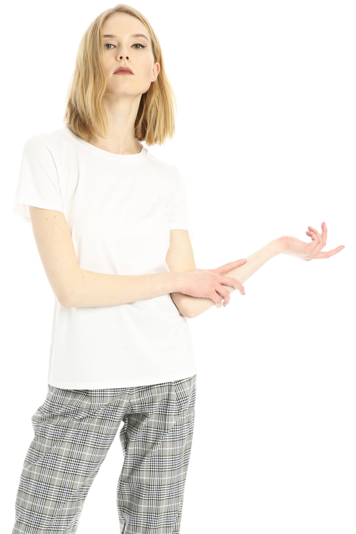 Stretch cotton T-shirt Intrend Stretch cotton T-shirt Intrend