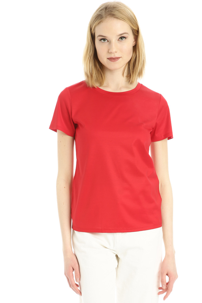 Stretch cotton T-shirt Intrend Stretch cotton T-shirt Intrend