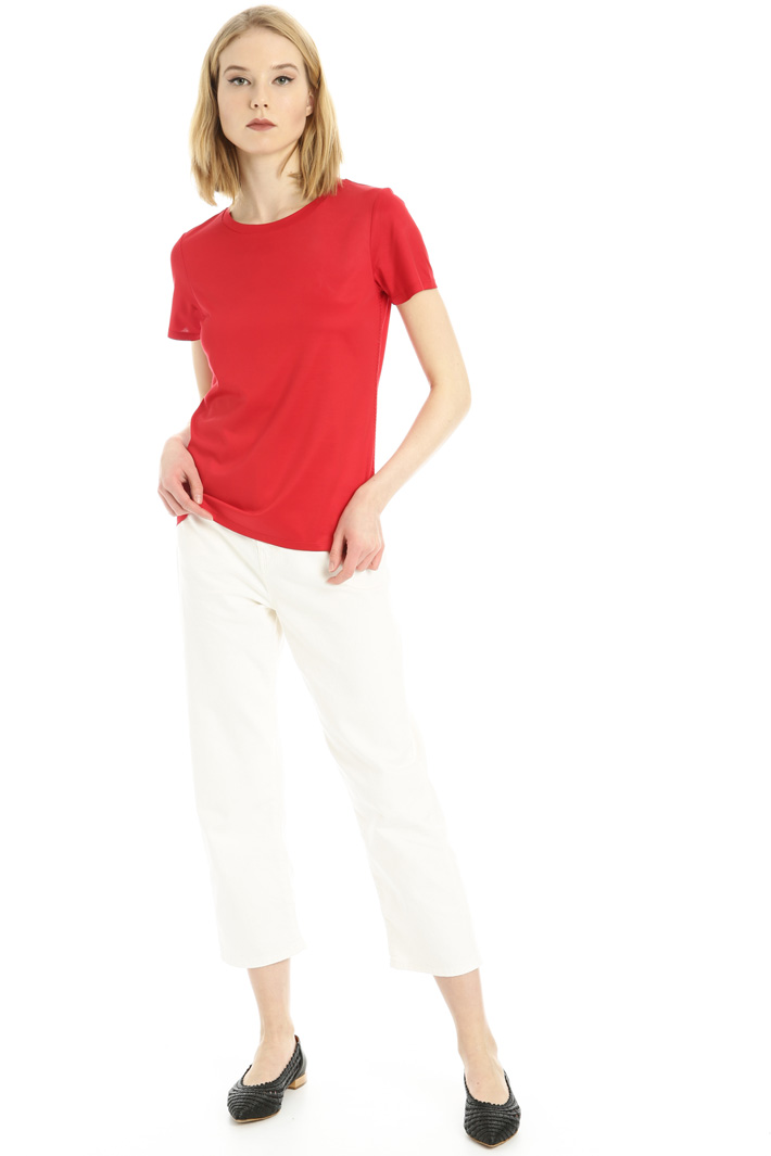 Stretch cotton T-shirt Intrend Stretch cotton T-shirt Intrend