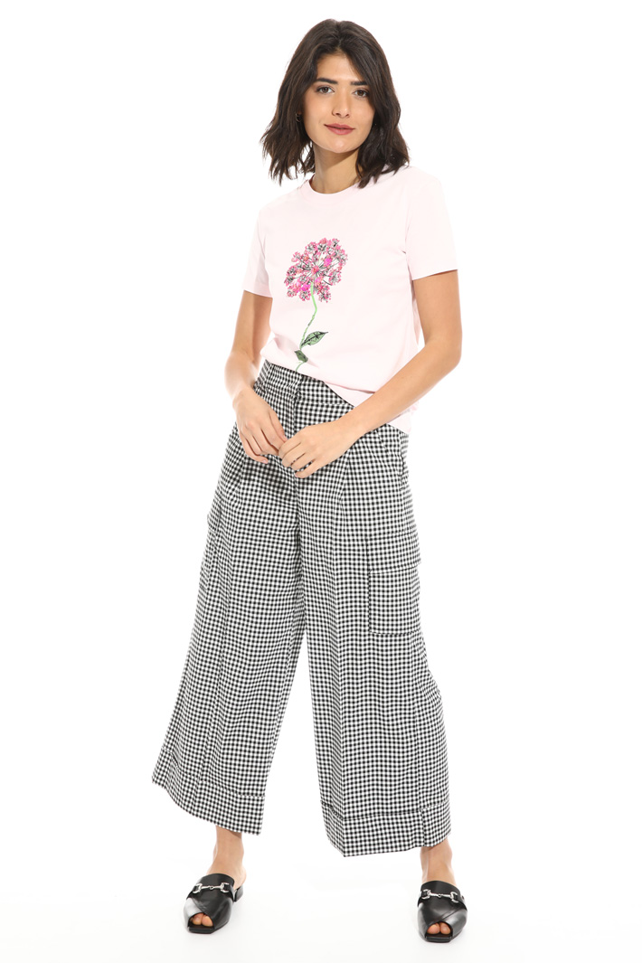 Placed print T-shirt Intrend Placed print T-shirt Intrend
