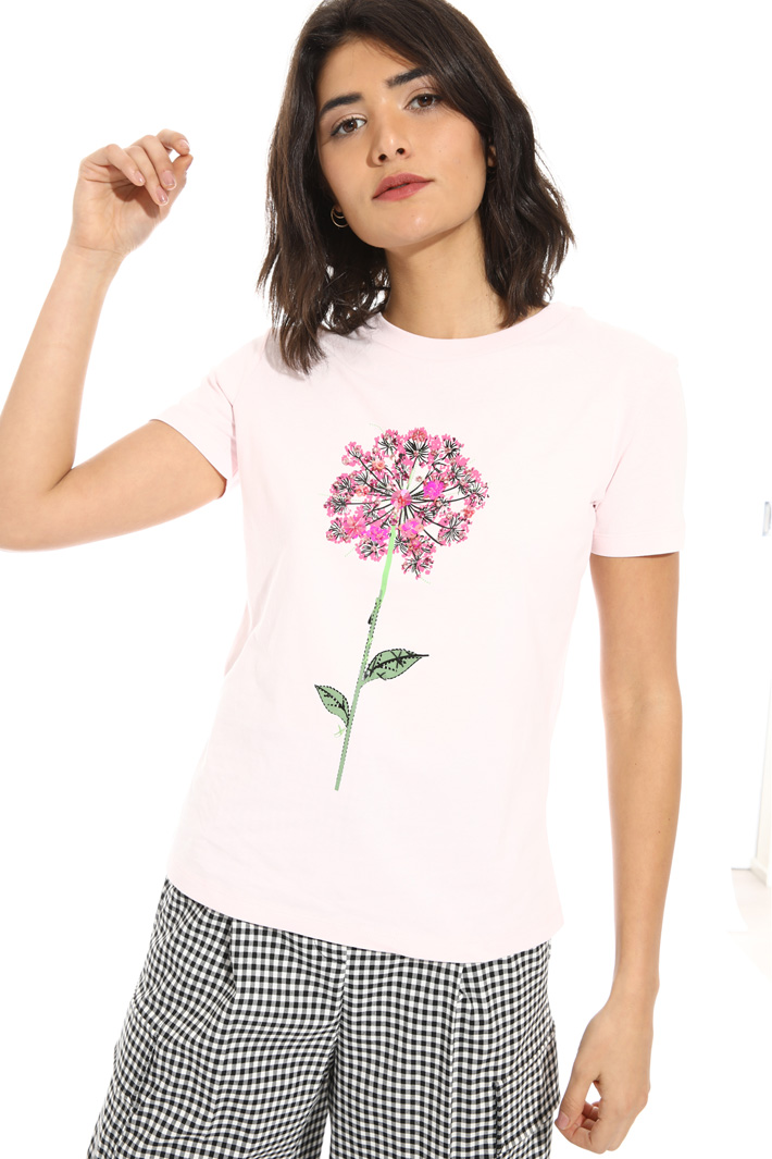 Placed print T-shirt Intrend Placed print T-shirt Intrend