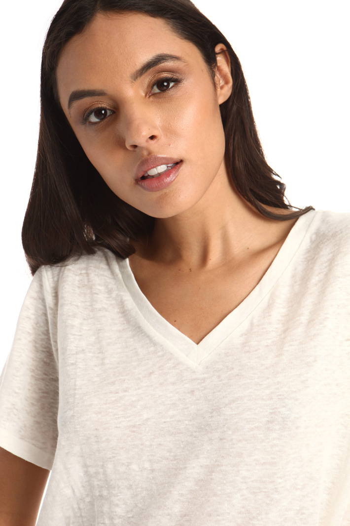 Pure linen T-shirt Intrend Pure linen T-shirt Intrend