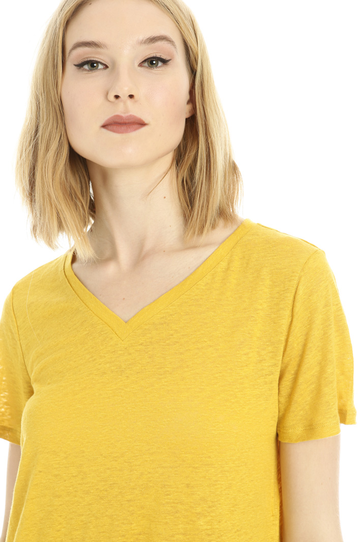 Pure linen T-shirt Intrend Pure linen T-shirt Intrend