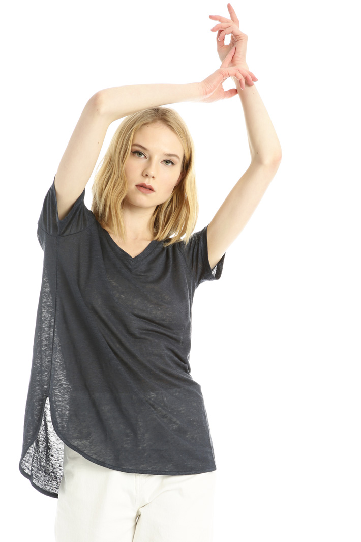Pure linen T-shirt Intrend Pure linen T-shirt Intrend