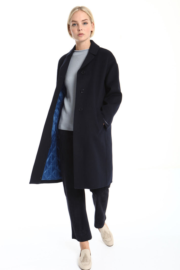 Double wool and angora coat Intrend Double wool and angora coat Intrend