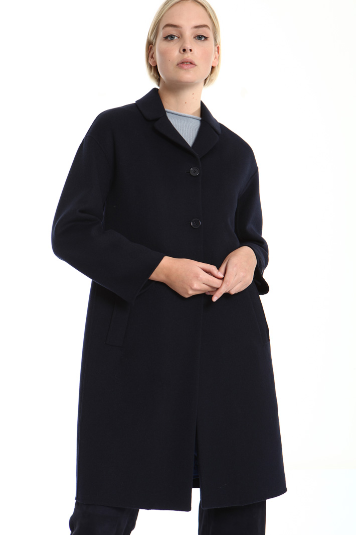 Double wool and angora coat Intrend Double wool and angora coat Intrend