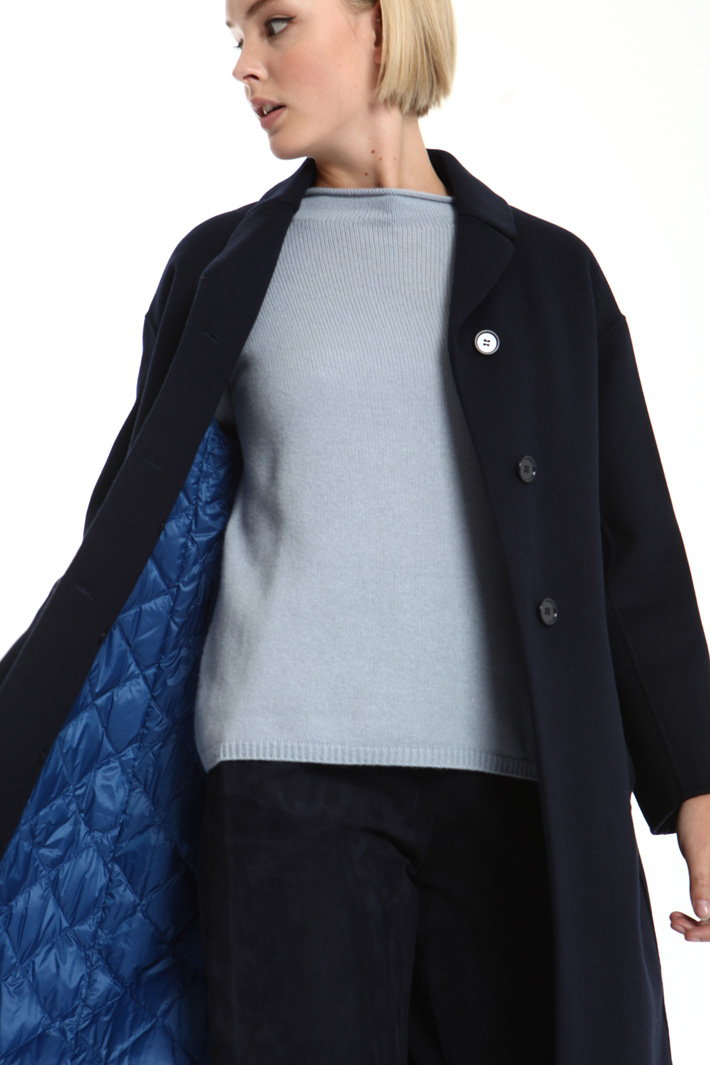 Double wool and angora coat Intrend Double wool and angora coat Intrend