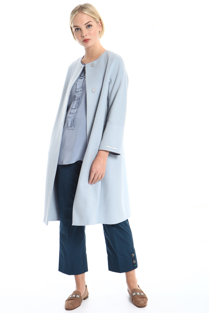 Wool and angora coat Intrend Wool and angora coat Intrend