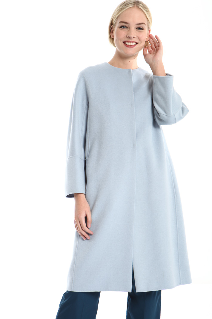 Wool and angora coat Intrend Wool and angora coat Intrend