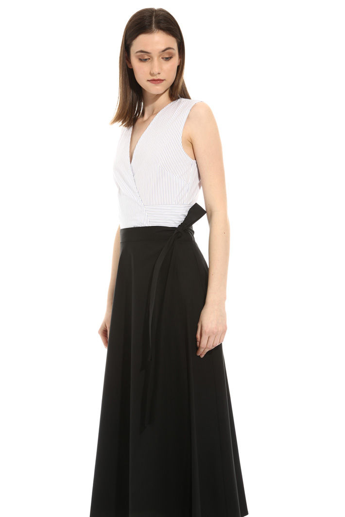 Wrap-up poplin skirt Intrend Wrap-up poplin skirt Intrend