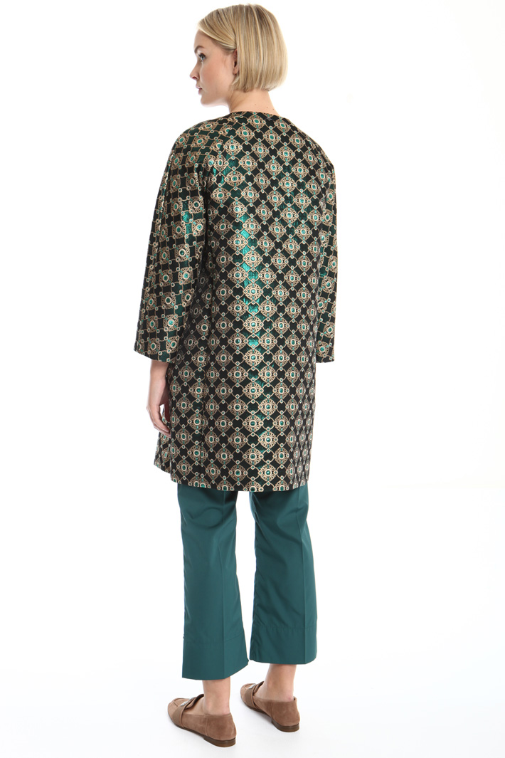 Jacquard duster coat Intrend Jacquard duster coat Intrend