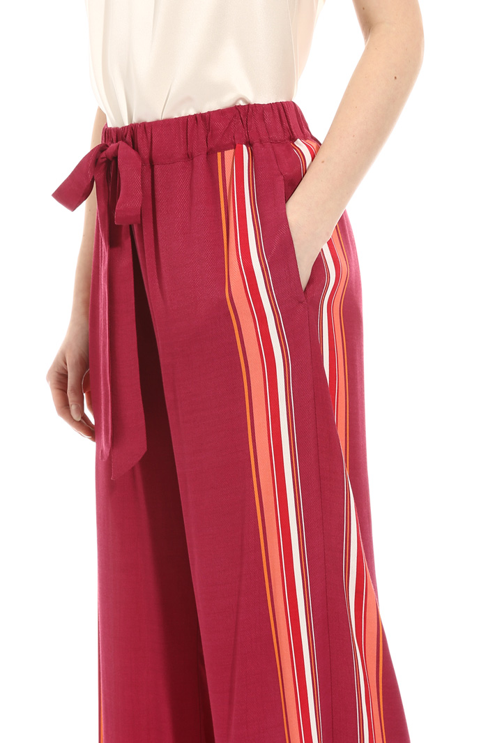 Palazzo twill trousers Intrend Palazzo twill trousers Intrend