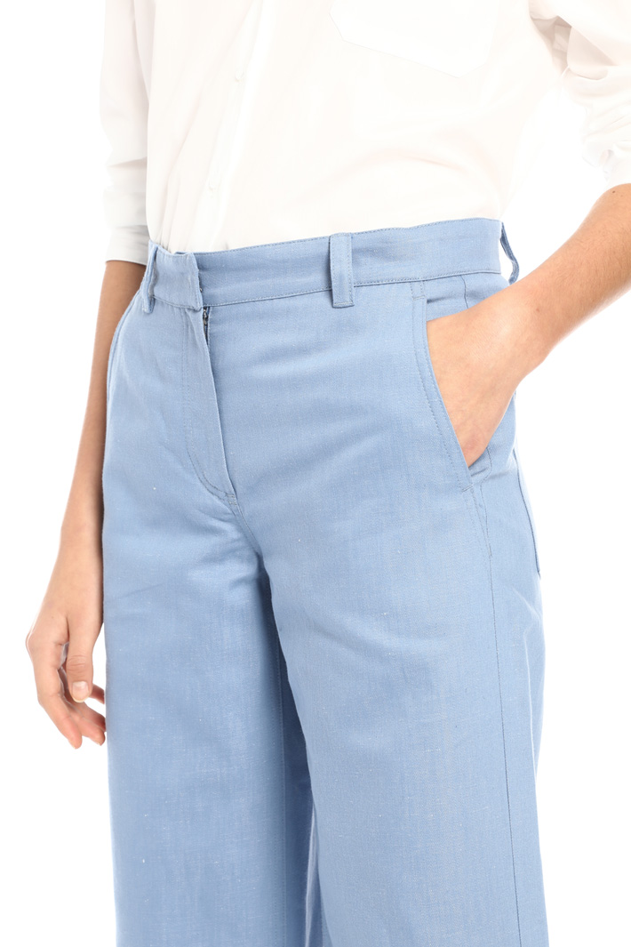 Light denim trousers Intrend Light denim trousers Intrend