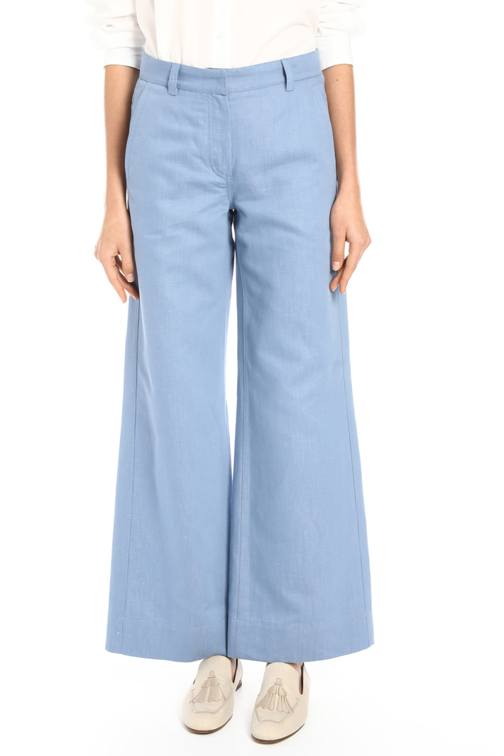 Light denim trousers Intrend Light denim trousers Intrend
