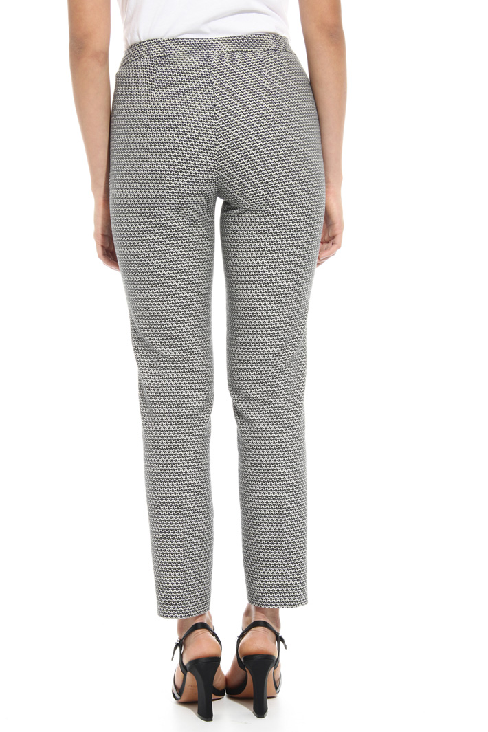 Cotton jacquard trousers Intrend Cotton jacquard trousers Intrend