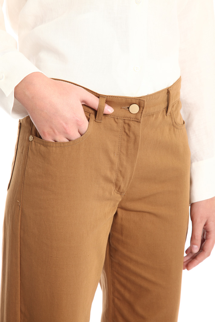 Cotton and linen trousers Intrend Cotton and linen trousers Intrend