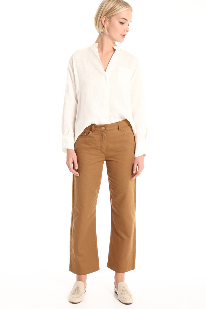 Cotton and linen trousers Intrend Cotton and linen trousers Intrend