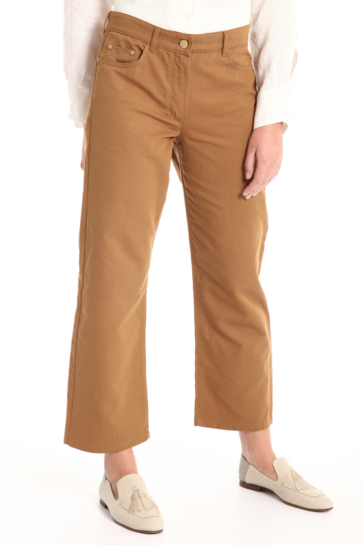 Cotton and linen trousers Intrend Cotton and linen trousers Intrend