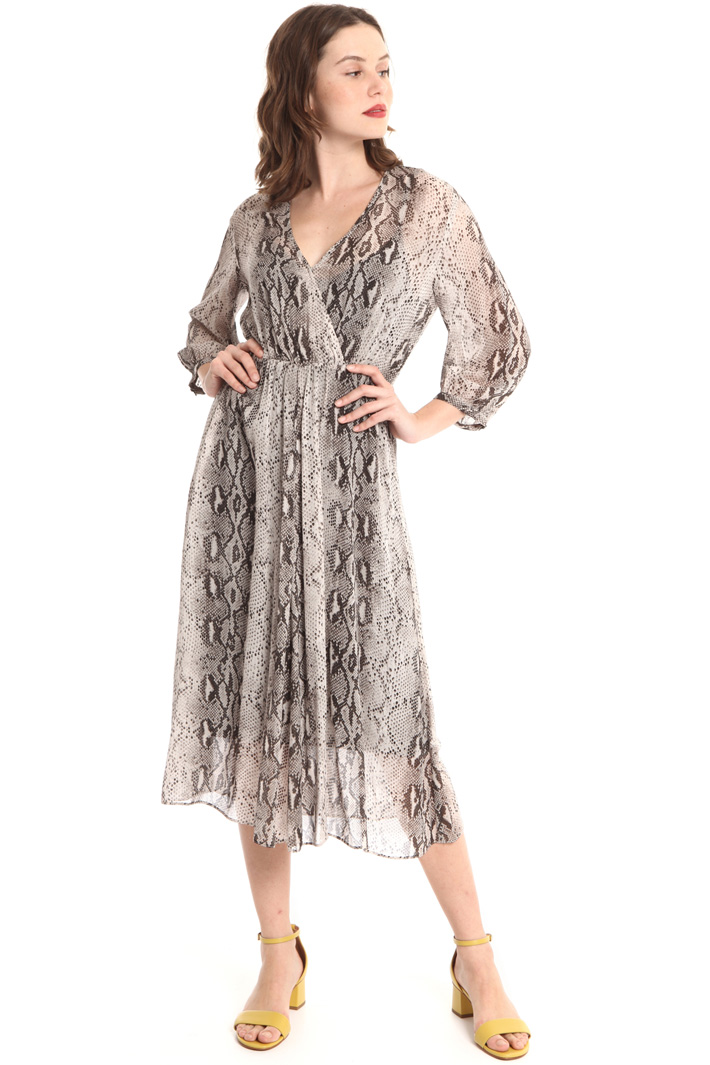 Viscose georgette dress Intrend Viscose georgette dress Intrend