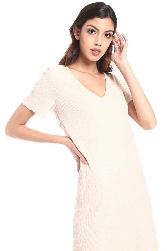 Sequin tulle dress Intrend Sequin tulle dress Intrend