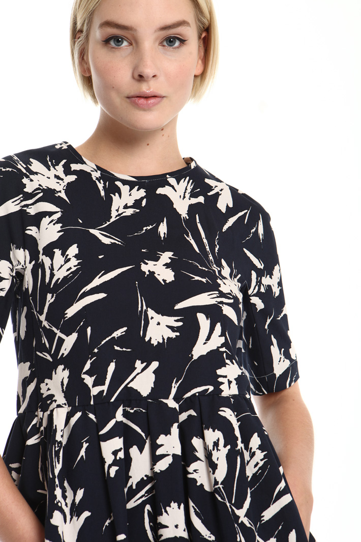 Printed cotton dress Intrend Printed cotton dress Intrend