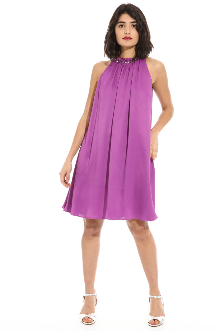 Viscose crepe dress Intrend Viscose crepe dress Intrend