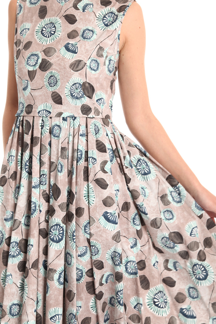 Printed dress in pure cotton Intrend Printed dress in pure cotton Intrend