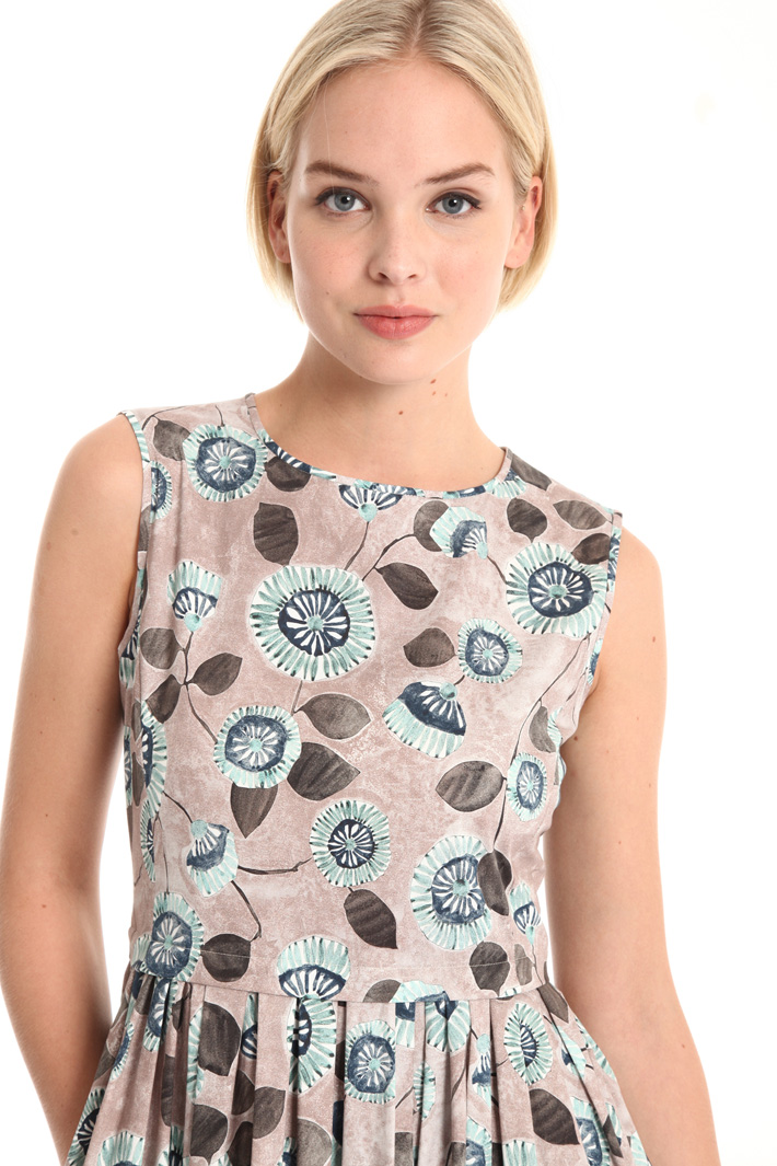 Printed dress in pure cotton Intrend Printed dress in pure cotton Intrend