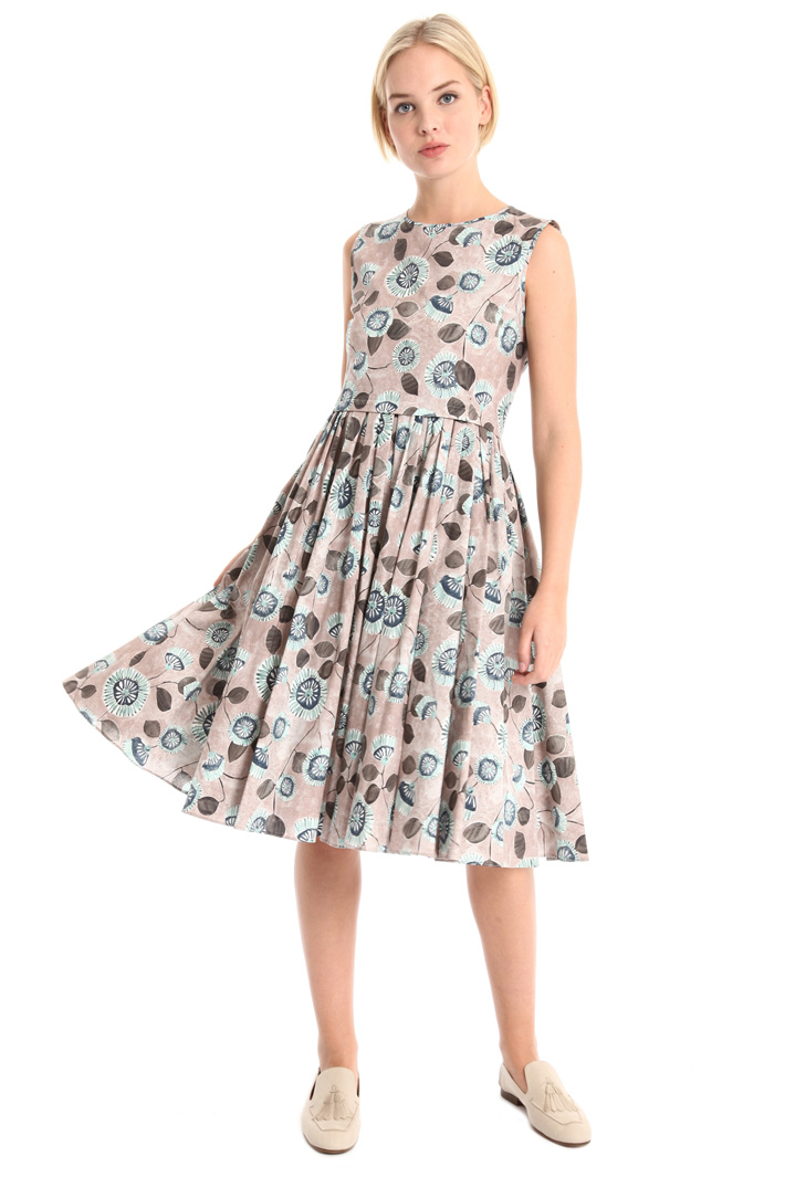 Printed dress in pure cotton Intrend Printed dress in pure cotton Intrend