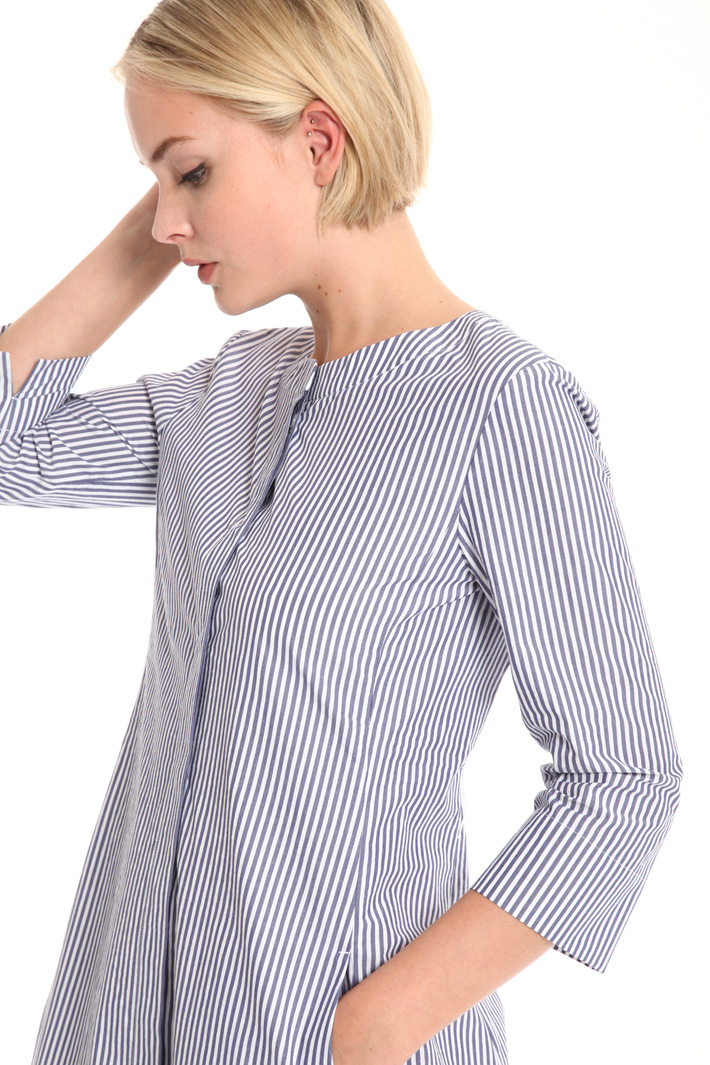 Cotton poplin dress Intrend Cotton poplin dress Intrend