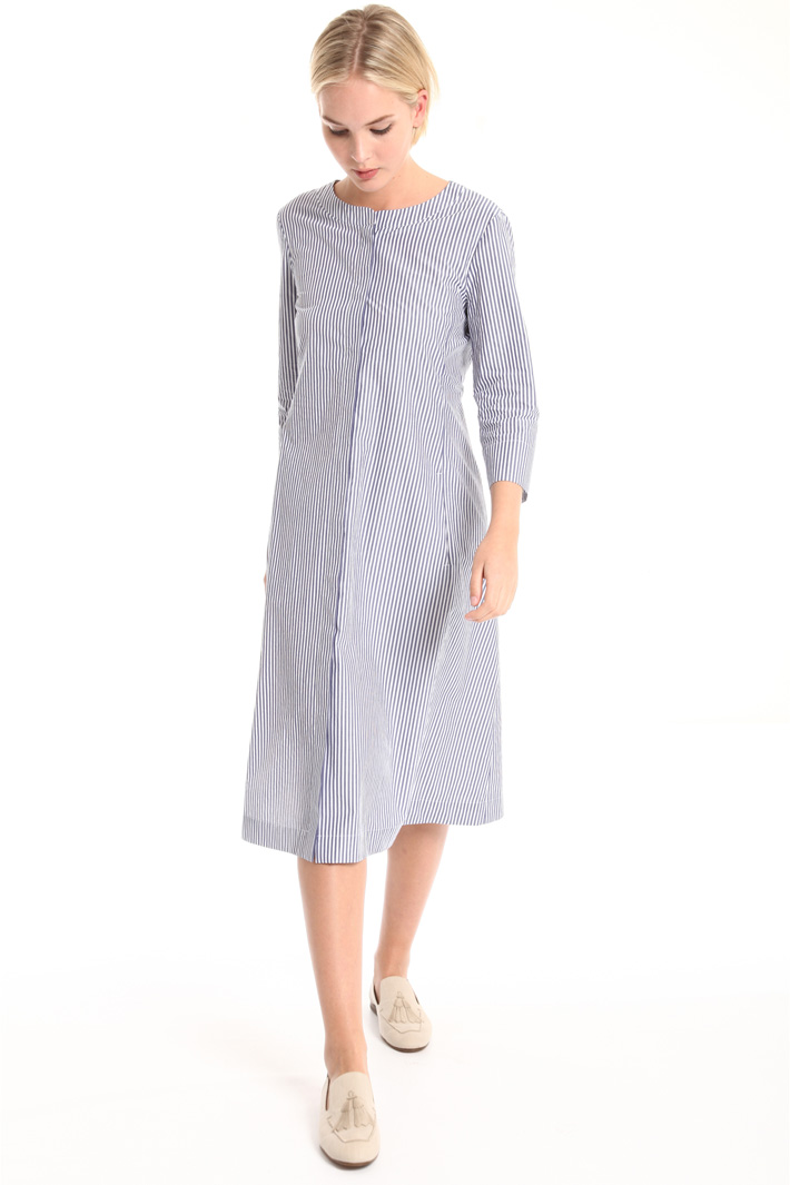 Cotton poplin dress Intrend Cotton poplin dress Intrend