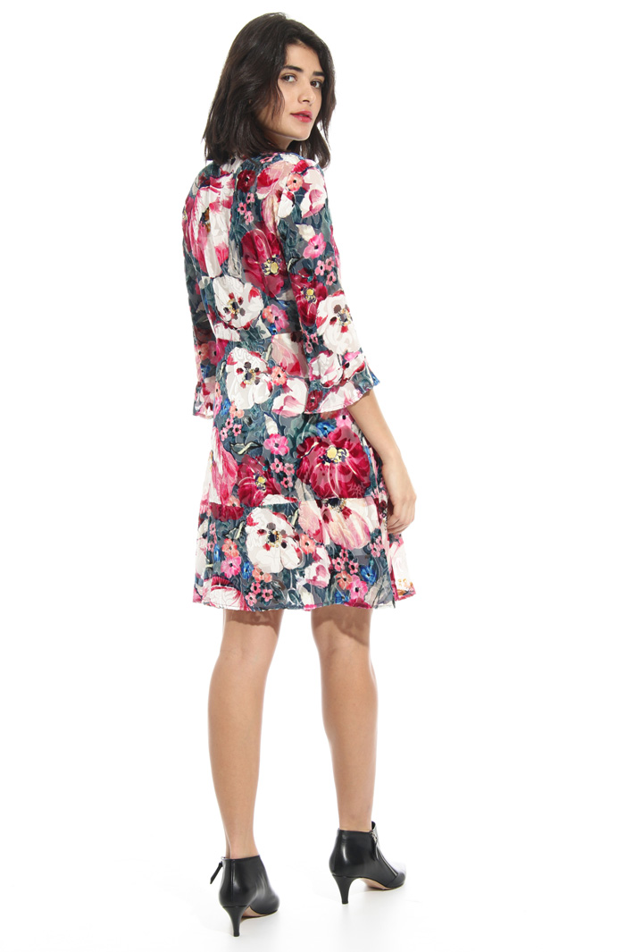 Short silk devorè skirt Intrend Short silk devorè skirt Intrend
