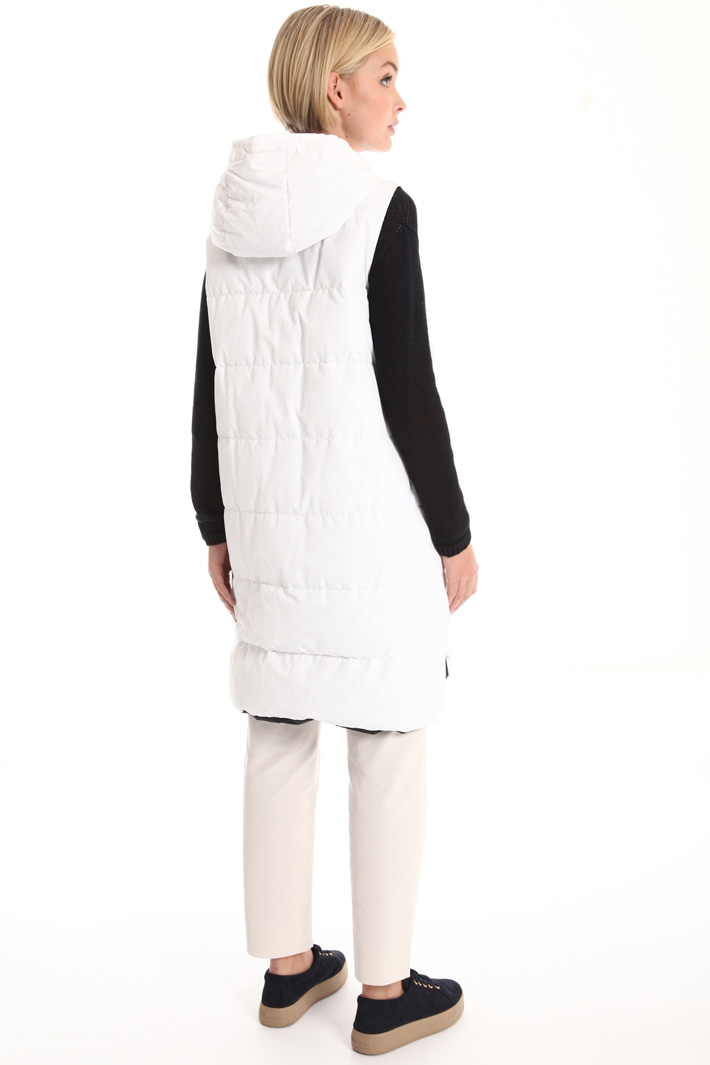 Padded vest with hood Intrend Padded vest with hood Intrend