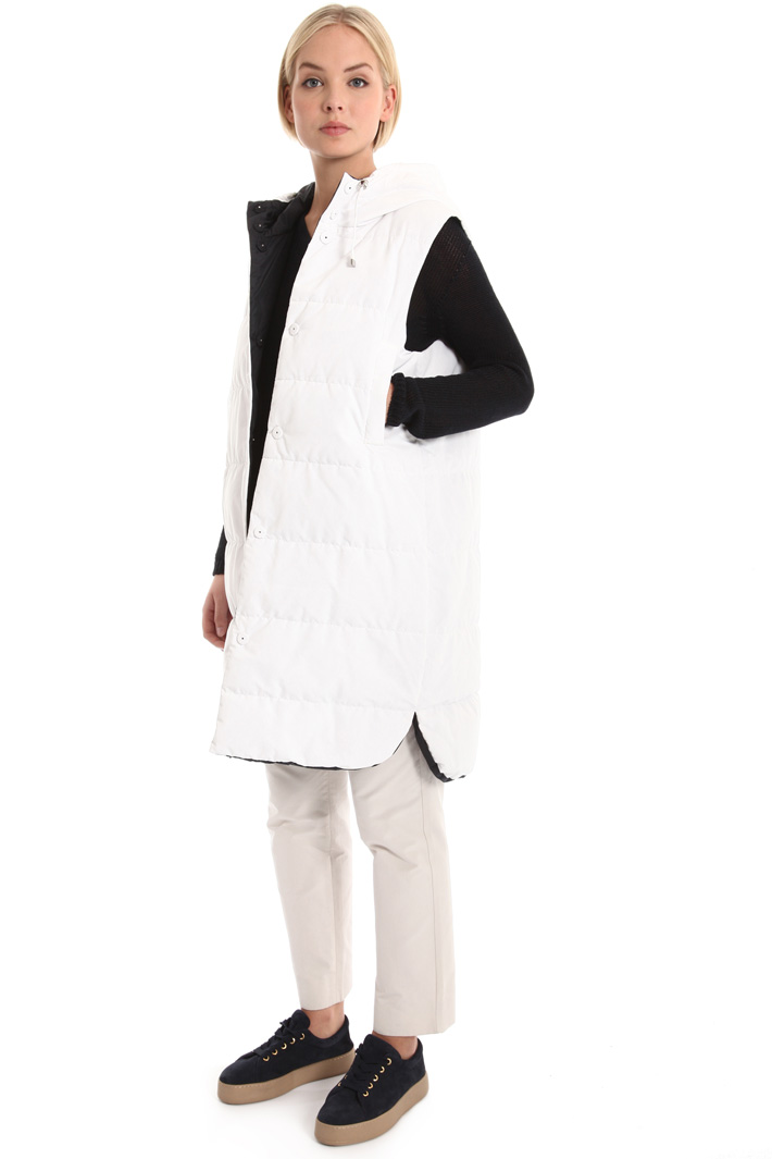 Padded vest with hood Intrend Padded vest with hood Intrend