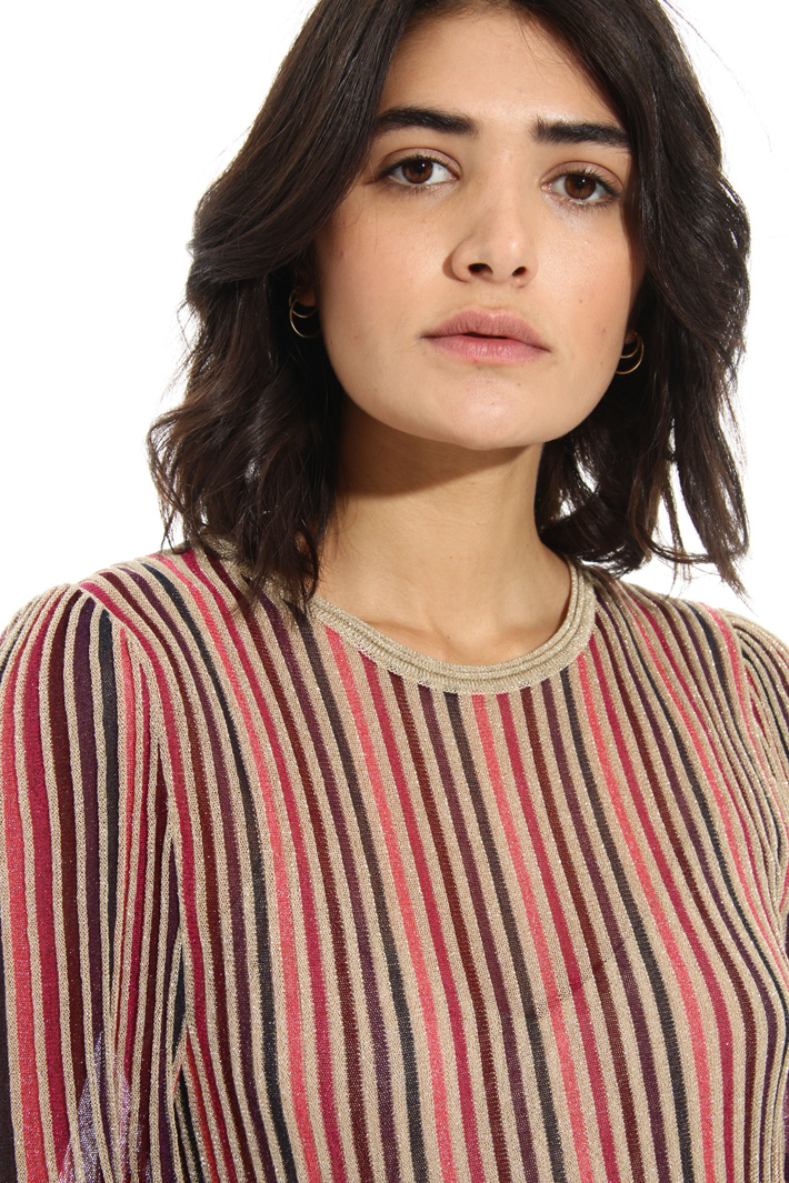 Knit lurex dress Intrend Knit lurex dress Intrend