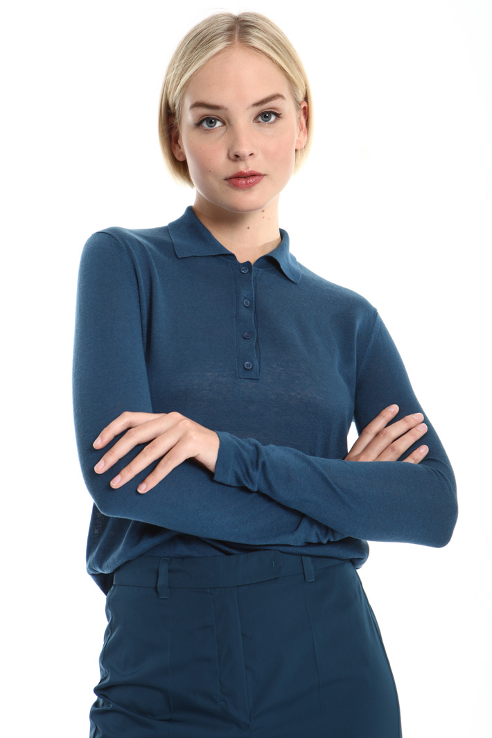 Silk and linen sweater Intrend Silk and linen sweater Intrend
