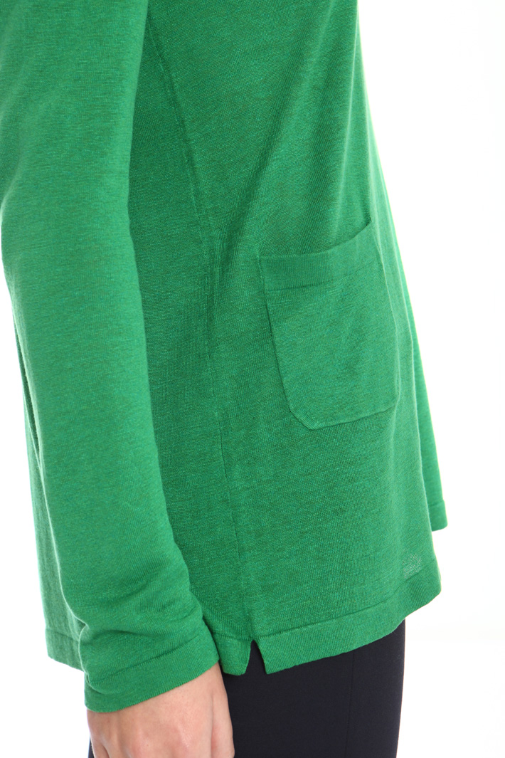 Long silk sweater Intrend Long silk sweater Intrend
