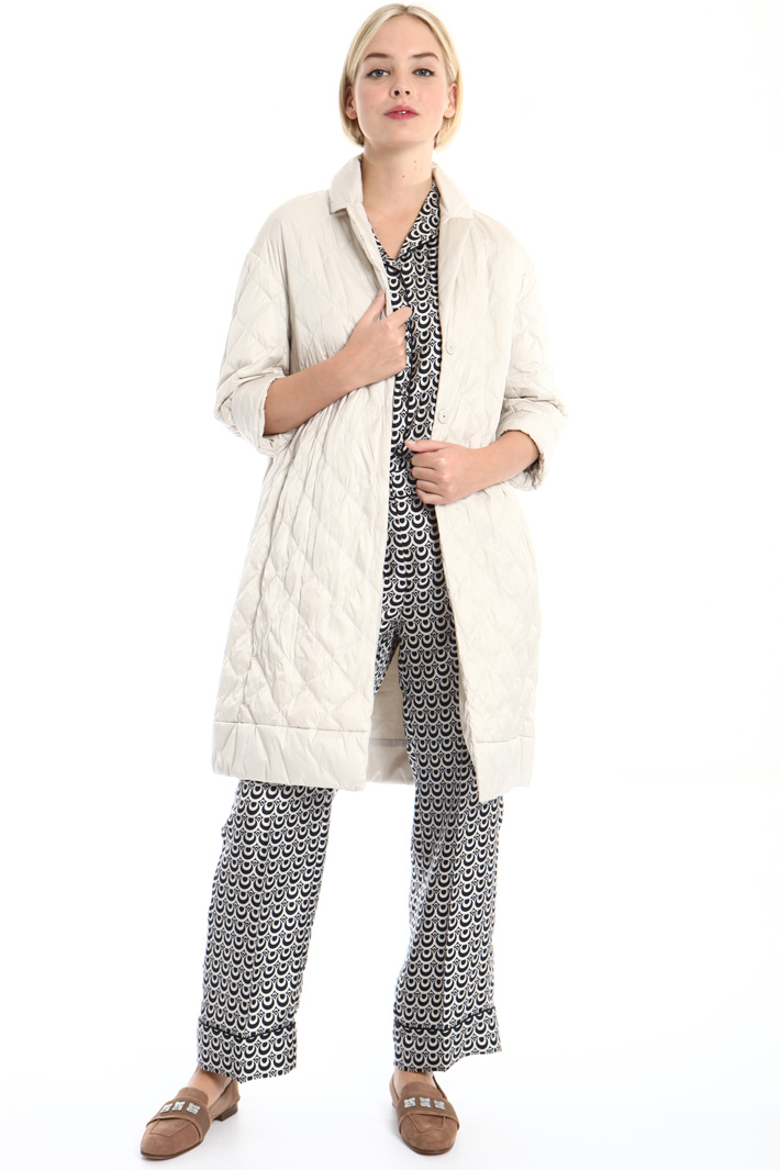 Quilted down coat Intrend Quilted down coat Intrend