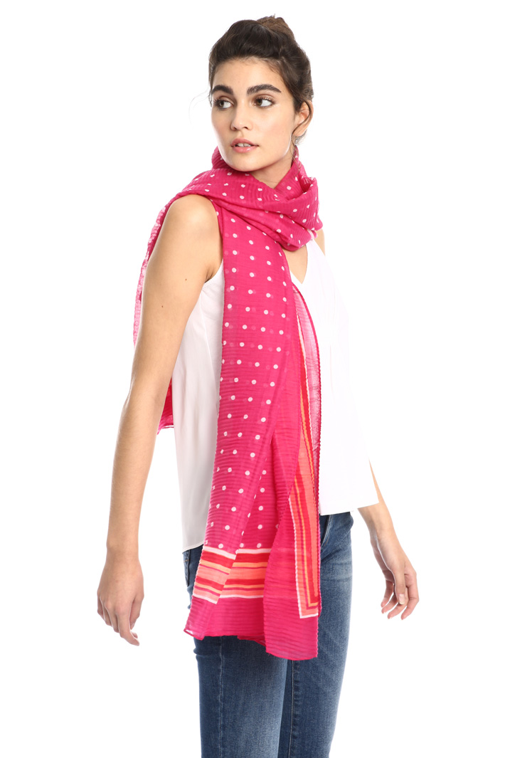 Micro plissé scarf Intrend Micro plissé scarf Intrend