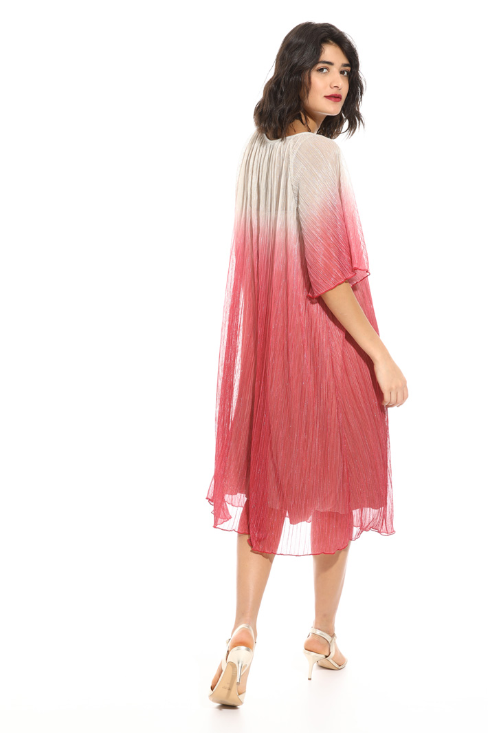 Jersey plissé lurex dress Intrend Jersey plissé lurex dress Intrend