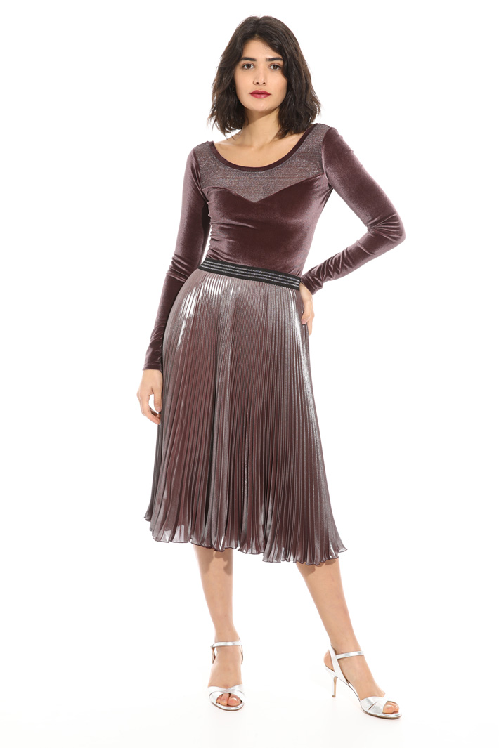 Velvet and lamé body Intrend Velvet and lamé body Intrend