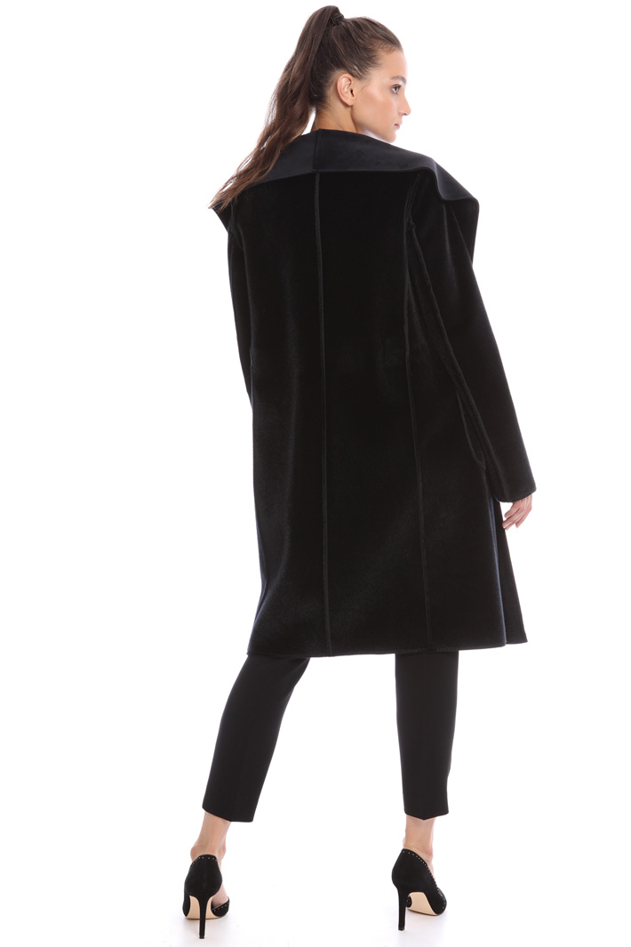 Reversible plush coat Intrend Reversible plush coat Intrend