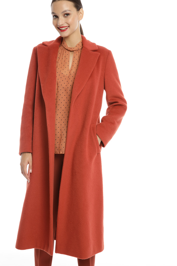 Mid-length beaver cloth coat Intrend Mid-length beaver cloth coat Intrend