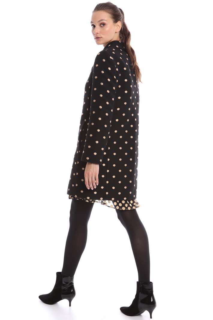 Jacquard wool coat Intrend Jacquard wool coat Intrend