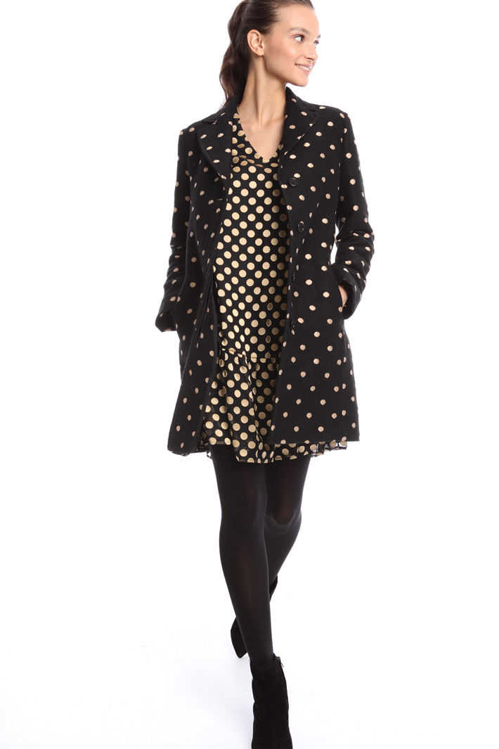Jacquard wool coat Intrend Jacquard wool coat Intrend