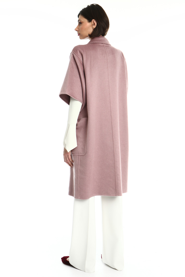 Short sleeved cashmere coat Intrend Short sleeved cashmere coat Intrend