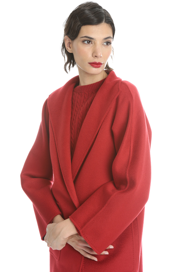 Kimono sleeve cashmere coat Intrend Kimono sleeve cashmere coat Intrend