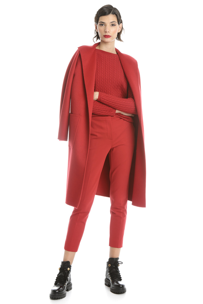 Kimono sleeve cashmere coat Intrend Kimono sleeve cashmere coat Intrend